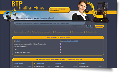 extranet du site internet btp-multiservices.fr