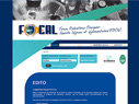 Page d'accueil du site.