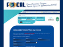 Formulaire d'inscription au forum.