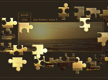 Carte de voeux puzzle